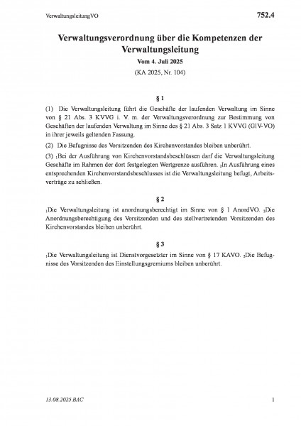 752.4 VerwaltungsleitungVO